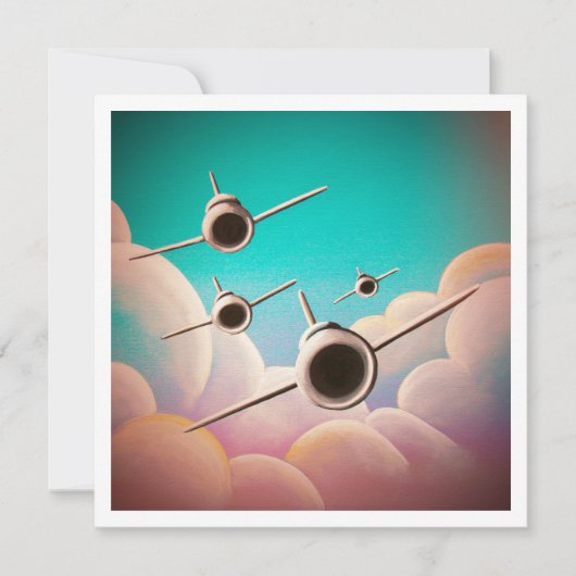 Jet Quartet - Mini Print (Voorkant)