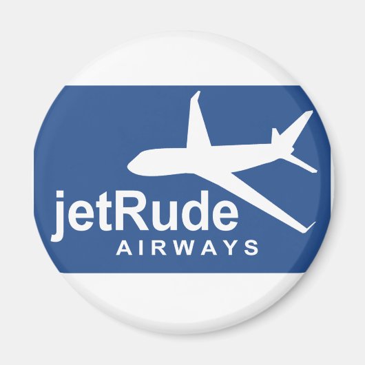 Jet Rude Air Magneet (Voorkant)
