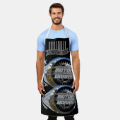 Jet Set Motor Werkt Schort (Gedragen)