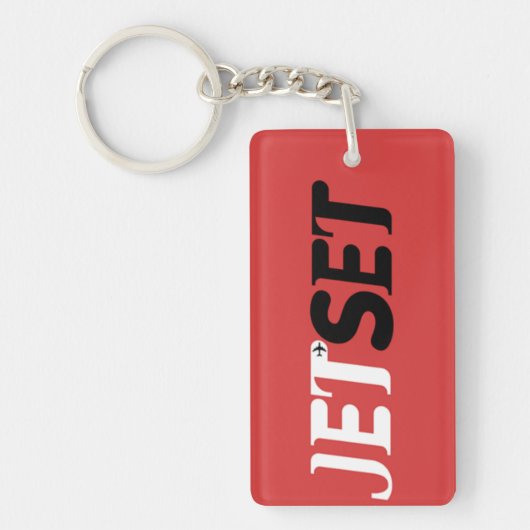 Jet Set Reiziger Sleutelhanger (Voorkant)