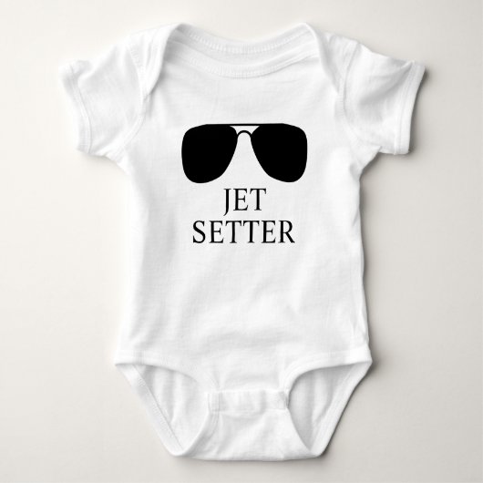 Jet Setter Baby: Ideaal voor je kleine reiziger! Romper (Voorkant)