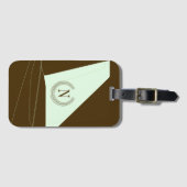 jet-setter bagagelabel (Voorkant (horizontaal))