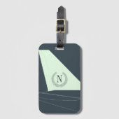 jet-setter bagagelabel (Voorkant (verticaal))