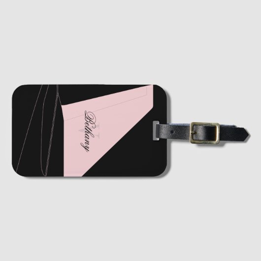 jet-setter bagagelabel (Voorkant (horizontaal))