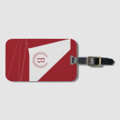 jet-setter bagagelabel (Voorkant (horizontaal))