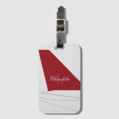 jet-setter bagagelabel (Voorkant (verticaal))