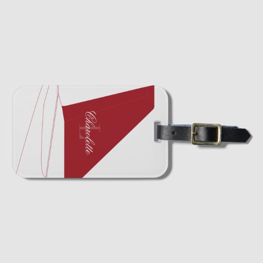 jet-setter bagagelabel (Voorkant (horizontaal))