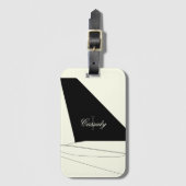 jet-setter bagagelabel (Voorkant (verticaal))