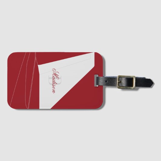 jet-setter bagagelabel (Voorkant (horizontaal))