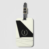 jet-setter bagagelabel (Voorkant (verticaal))