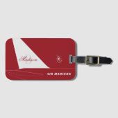 jet-setter fin-bagagelabel bagagelabel (Voorkant (horizontaal))