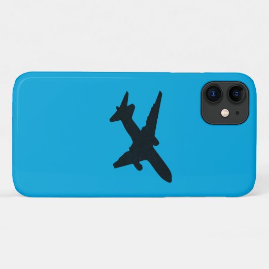Jet Silhouette Case-Mate iPhone Case (Achterkant (horizontaal))