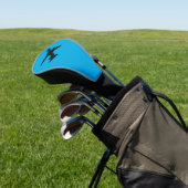 Jet Silhouette Golf Head Hoesje Golfheadcover (Insitu)