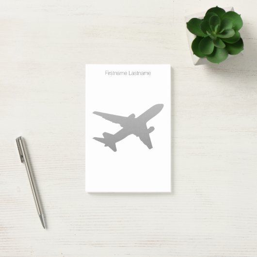 Jet Silhouette Post-it® Notes (Kantoor)