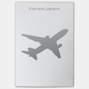 Jet Silhouette Post-it® Notes