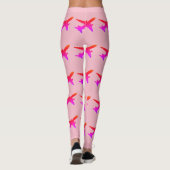 Jet Silhouette Regenboogrand Leggings (Achterkant)