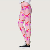Jet Silhouette Regenboogrand Leggings (Links)