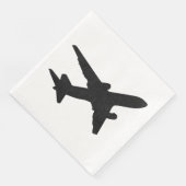 Jet Silhouette Servetten (Hoek)