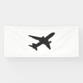 Jet Silhouette Spandoek (Horizontaal)