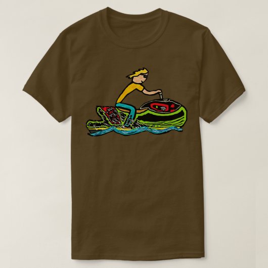 Jet Ski 1 T-shirt (Design voorkant)