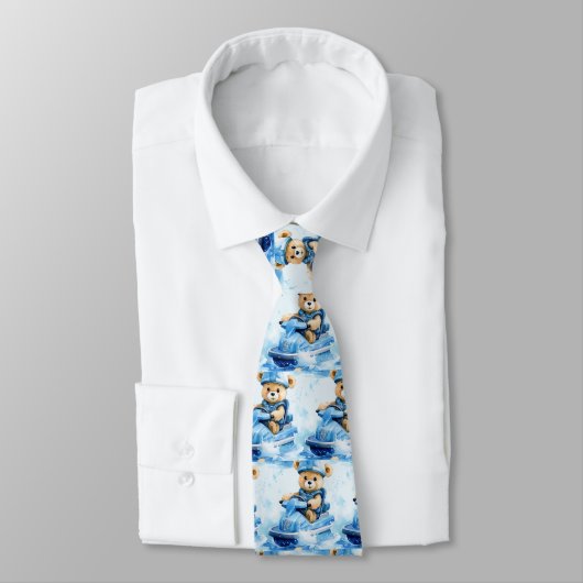 Jet Ski Blauwe Teddyshirt Das (Gebonden)