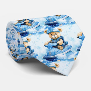 Jet Ski Blauwe Teddyshirt Das