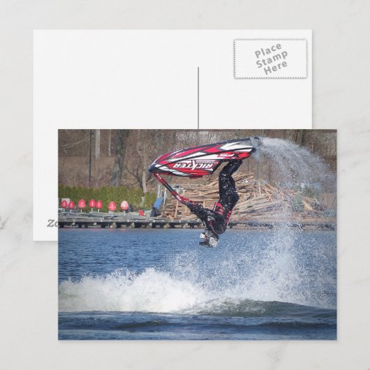 Jet Ski - Briefkaart (Voorkant / Achterkant)