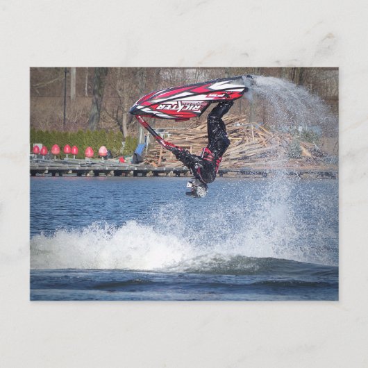 Jet Ski - Briefkaart (Voorkant)
