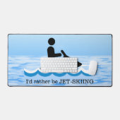 Jet Ski Design Desk Mat (Keyboard & Muis)