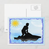 Jet Ski Dreams Briefkaart (Voorkant / Achterkant)