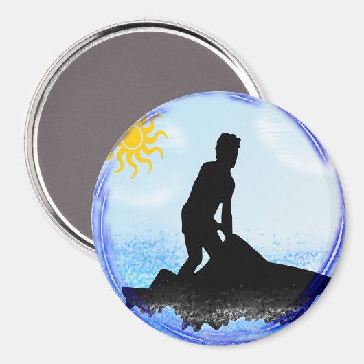 Jet Ski Dreams Magneet (Voorkant / Achterkant)