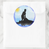 Jet Ski Dreams Ronde Sticker (Tas)