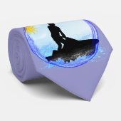 Jet Ski Dreams Stropdas (Opgerold)