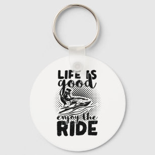 Jet Ski Driver Jet Ski Summer Holiday Zee Gift Sleutelhanger