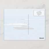 Jet Ski en boten in de oceaan Briefkaart (Achterkant)