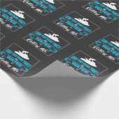 Jet Ski Gift Idee The Water noemt Jetski T-shirt Cadeaupapier (Hoek)