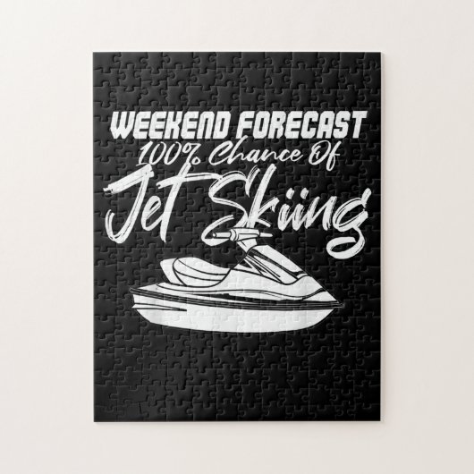 Jet Ski Gift Jet Skiing Skier Driver Water Sport T Legpuzzel (Verticaal)