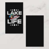 Jet Ski Gift Lake Life Beach Holiday Funny Jetski Visitekaartje (Voorkant / Achterkant)