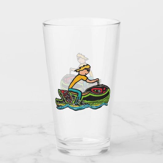 Jet Ski Glas (Voorkant)