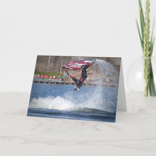 Jet Ski - Greeting Card Kaart (Voorkant)