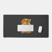 Jet Ski Halloween skelet heks pompoen ontwerp_1 Bureaumat (Keyboard & Muis)