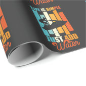 Jet Ski Hobby Water Sport Beach Holiday Cadeaupapier (Rol Hoek)