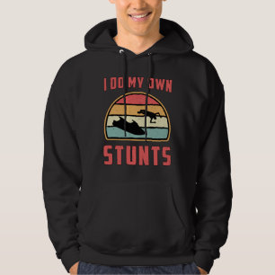 Jet Ski ik doe mijn eigen Stunts Jet Skiing Water Hoodie