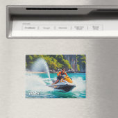 Jet Ski in Phuket Patong Beach Thailand Travel Magneet (Insitu (Vaatwasser))