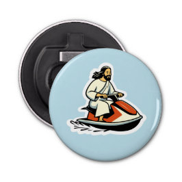 Jet-Ski Jesus Button Flesopener