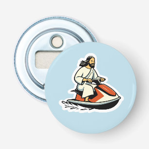 Jet-Ski Jesus Button Flesopener