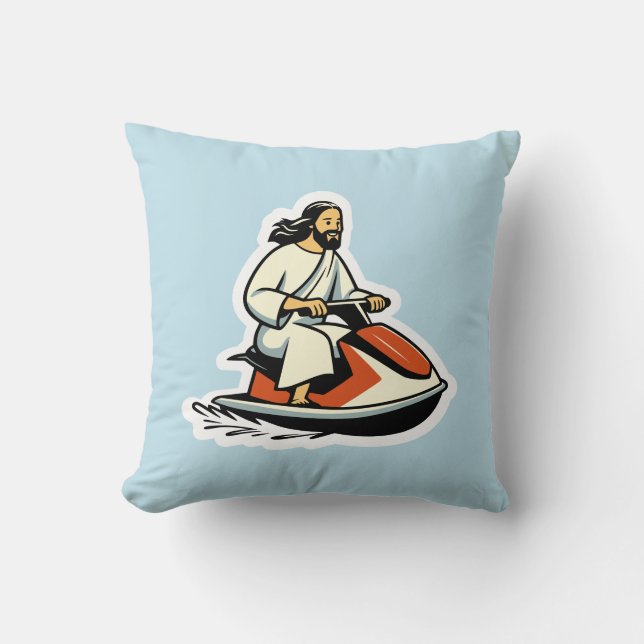 Jet-Ski Jesus Kussen (Voorkant)