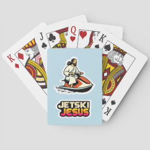 Jet-Ski Jesus Pokerkaarten