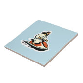 Jet-Ski Jesus Tegeltje (Zijkant)