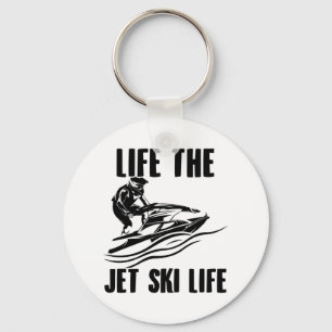 Jet Ski   Jet Ski Driving Summer Jet Boat Gifts Sleutelhanger
